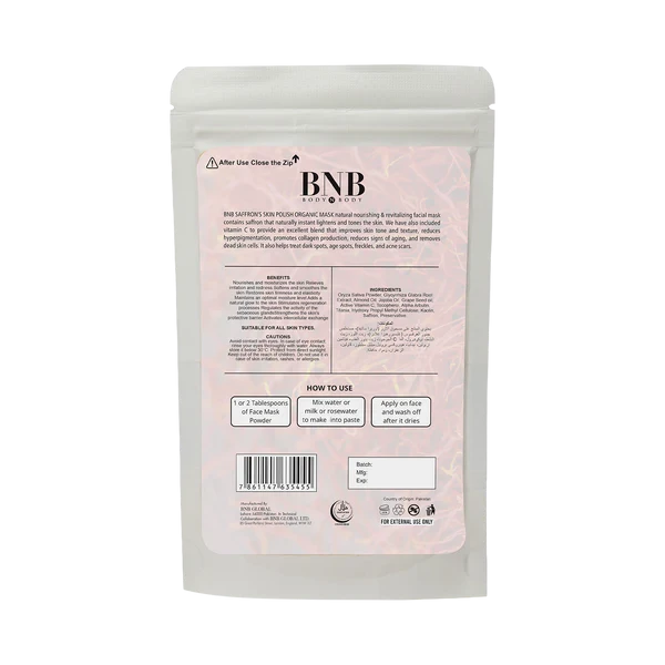 BNB Saffron Skin Polish Mask