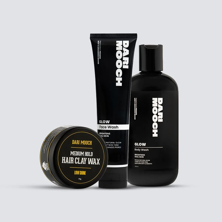 Dari Mooch Glow Bundle + Hair Clay Wax