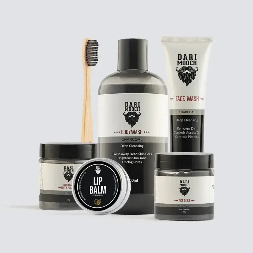 Dari Mooch Bundle Charcoal Monthly Bundle + Lip Balm