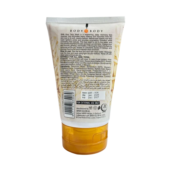 Rice Extract Face Wash