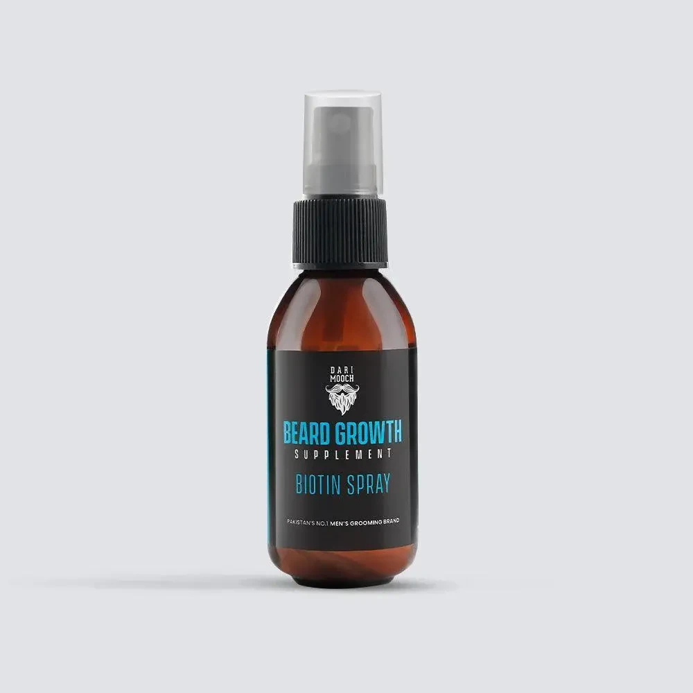 Dari Mooch Beard Growth Biotin Spray