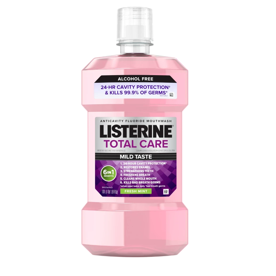 Listerine Mouthwash Total Care Zero Alcohol