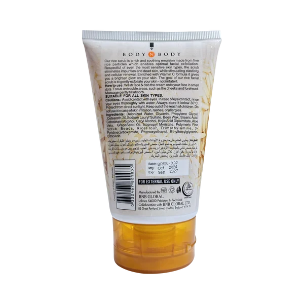 BNB Rice Scrub