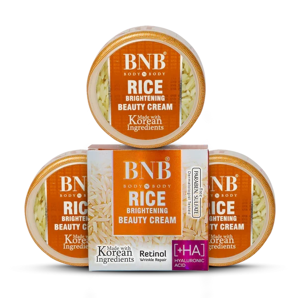 Rice Brightening Beauty Cream ( Pack Of 3)