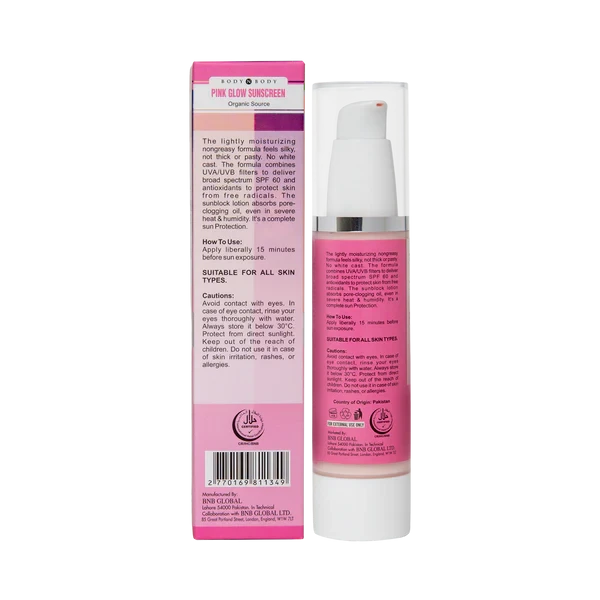 BNB Pink Glow SPF 60 Serum