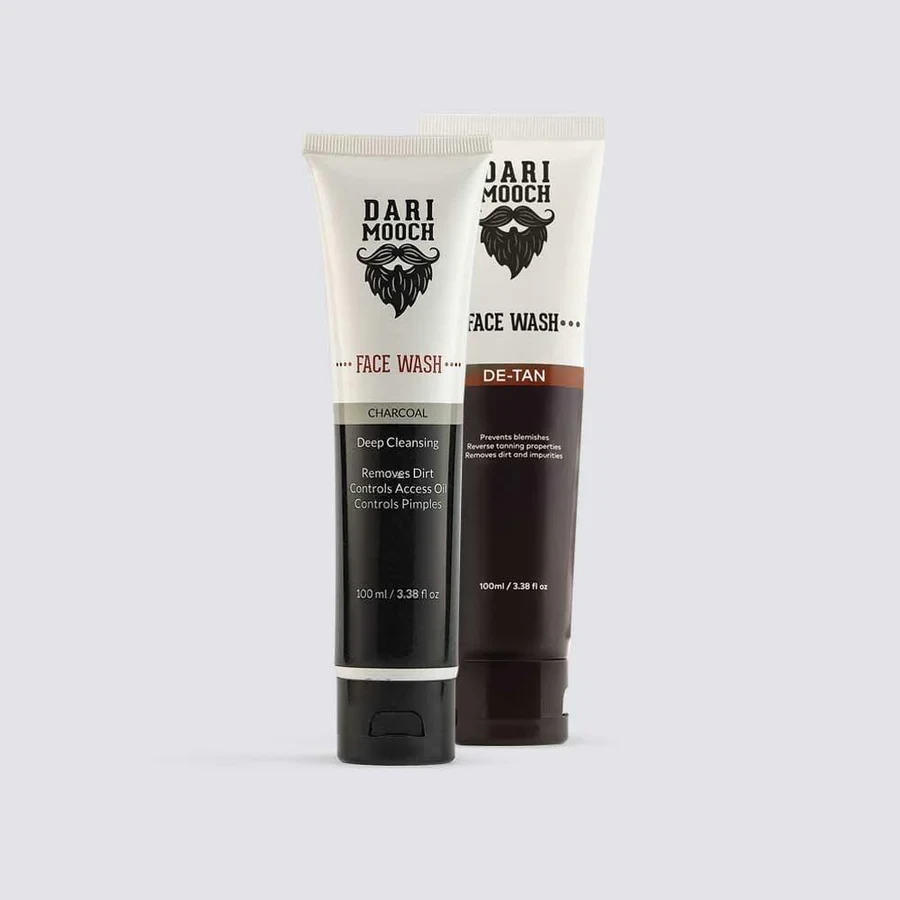 Dari Mooch De-Tan + Charcoal Face Wash Bundle
