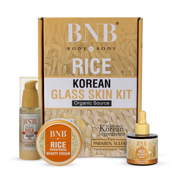 BNB Rice Korean Glass Skin Kit