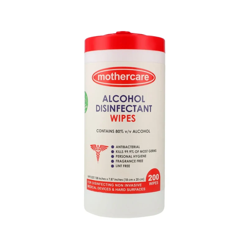 Alcohol Disinfectant 200 Wipes