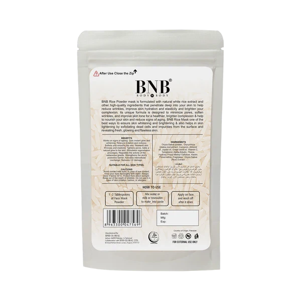BNB Rice Extract Mask