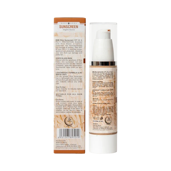 Rice Extract Sunscreen Serum