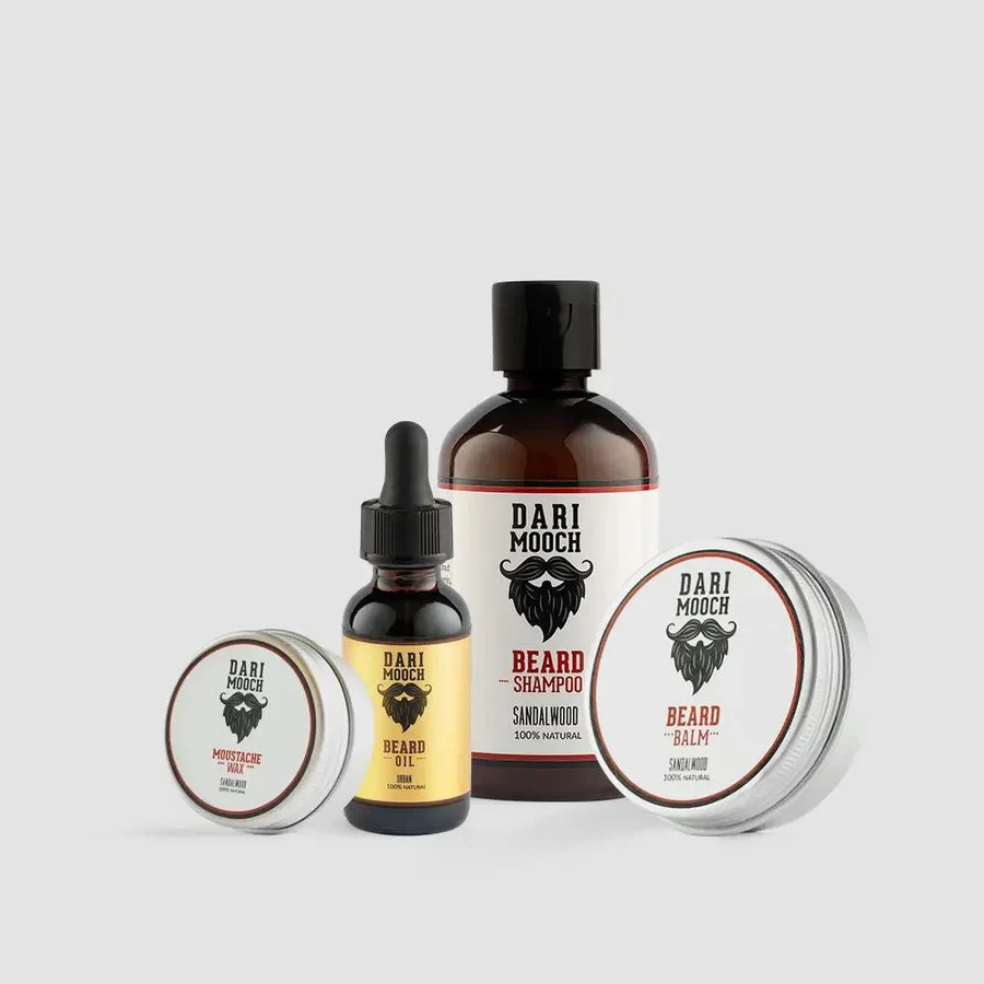 Dari Mooch Gold Complete Beard Grooming Kit